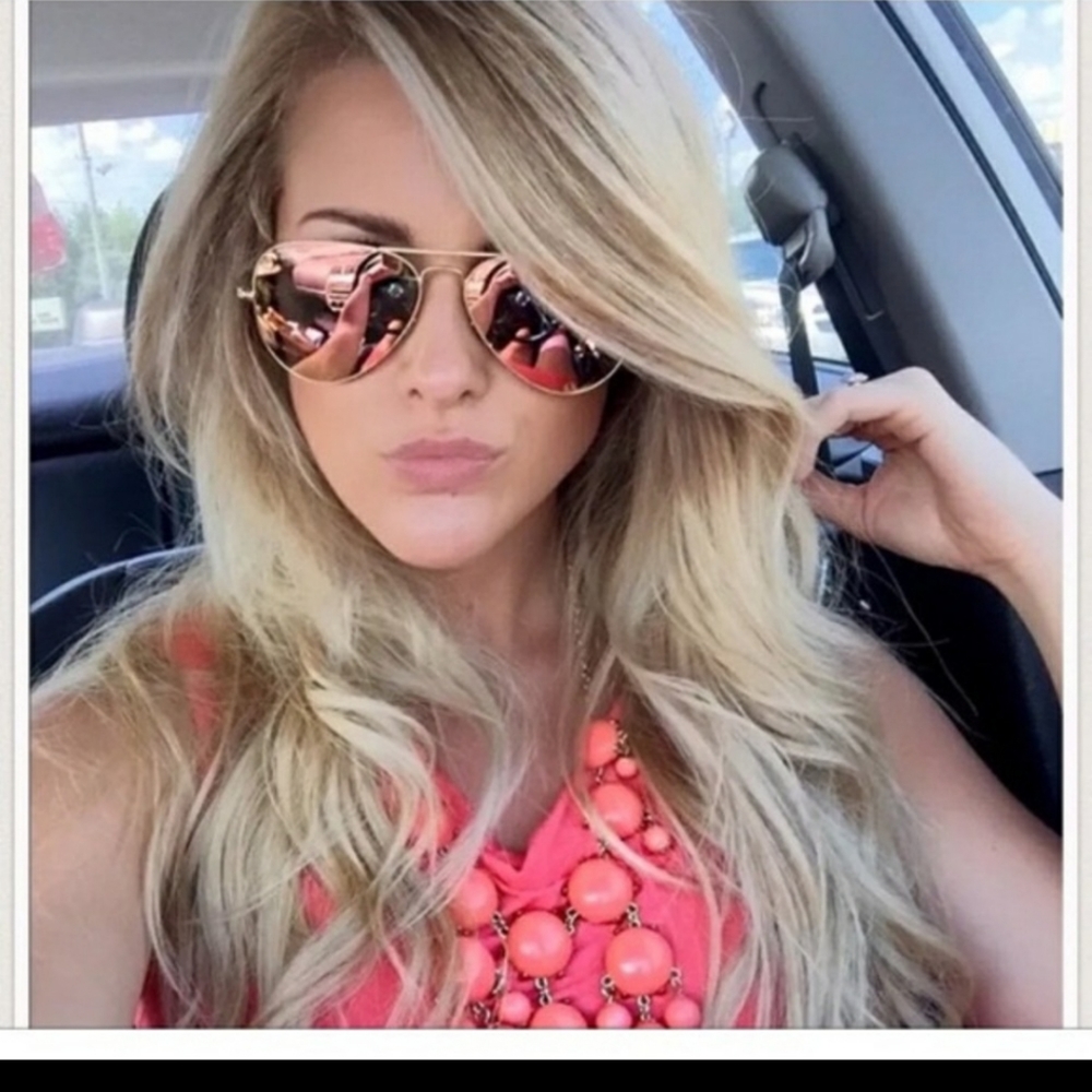 COPY - Rayban sunglasses in rose gold